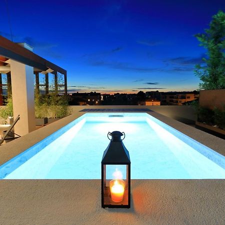 Penthouse Diem - Private Pool With Sea View Zadar Extérieur photo