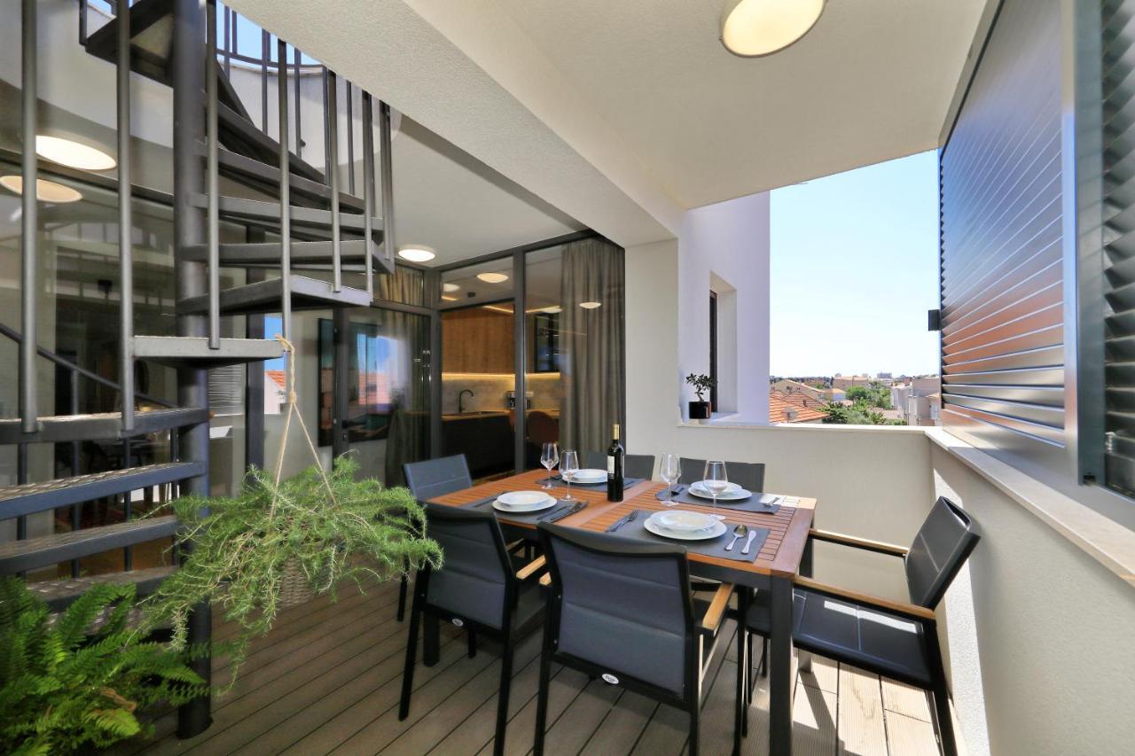 Penthouse Diem - Private Pool With Sea View Zadar Extérieur photo