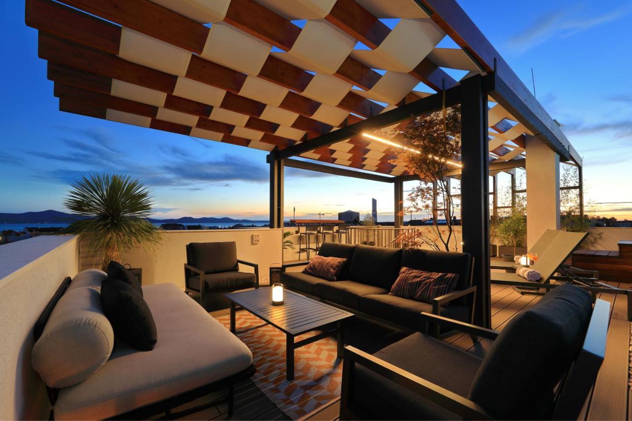 Penthouse Diem - Private Pool With Sea View Zadar Extérieur photo
