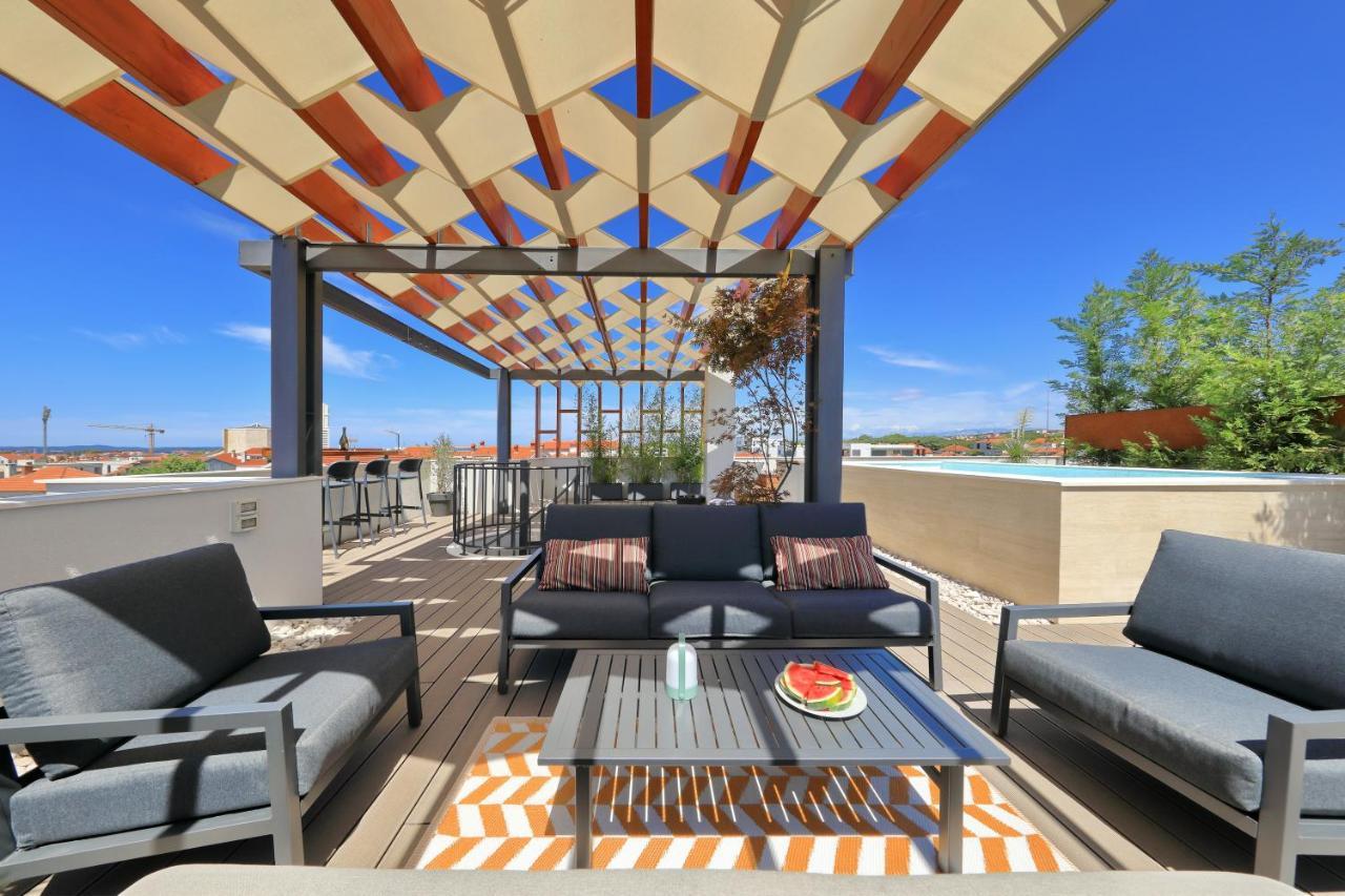 Penthouse Diem - Private Pool With Sea View Zadar Extérieur photo