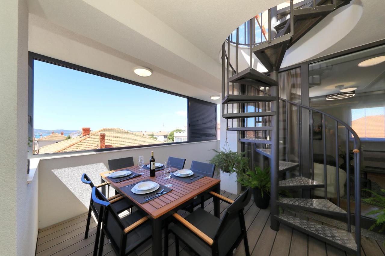 Penthouse Diem - Private Pool With Sea View Zadar Extérieur photo